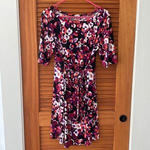 MSK Floral Dress